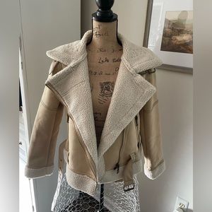 West of Melrose Faux Shearling Jacket